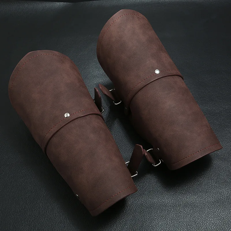 Medieval Men'S Accessories - Medieval Armor Gloves Wide Cuff Bracers