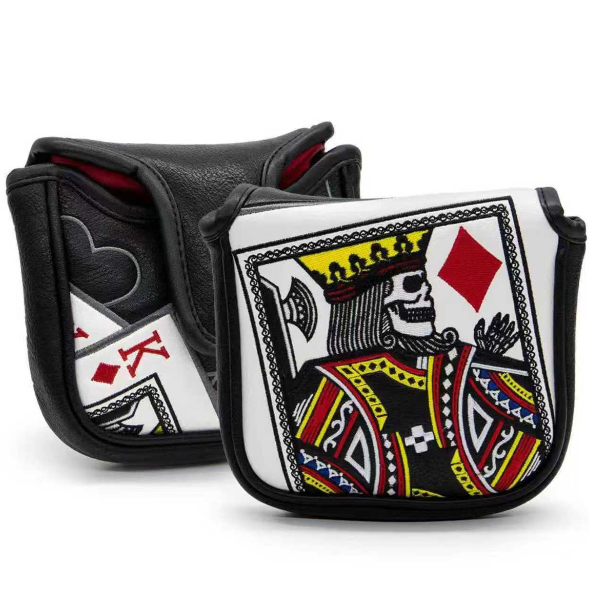 Men Accessories Style - King Of Hearts Embroidered Mallet Putter