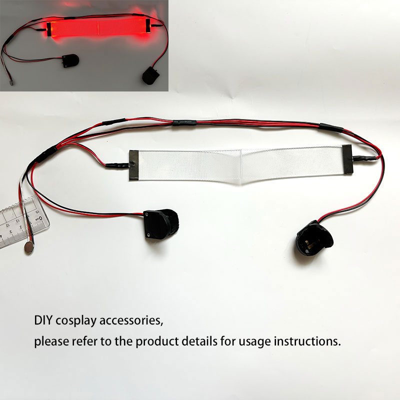 X Men Accessories - Red Flexible Bendable DIY LED Eyes