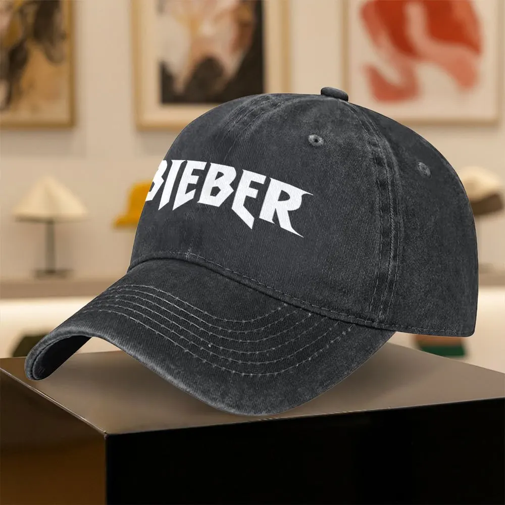 Men'S Accessories Go Outdoors - Classic Trendy Printed Bieber-Style Baseball Cap,