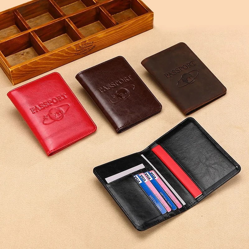 Unisex Genuine Leather Passpor - Men'S Accessories Wallet review and price