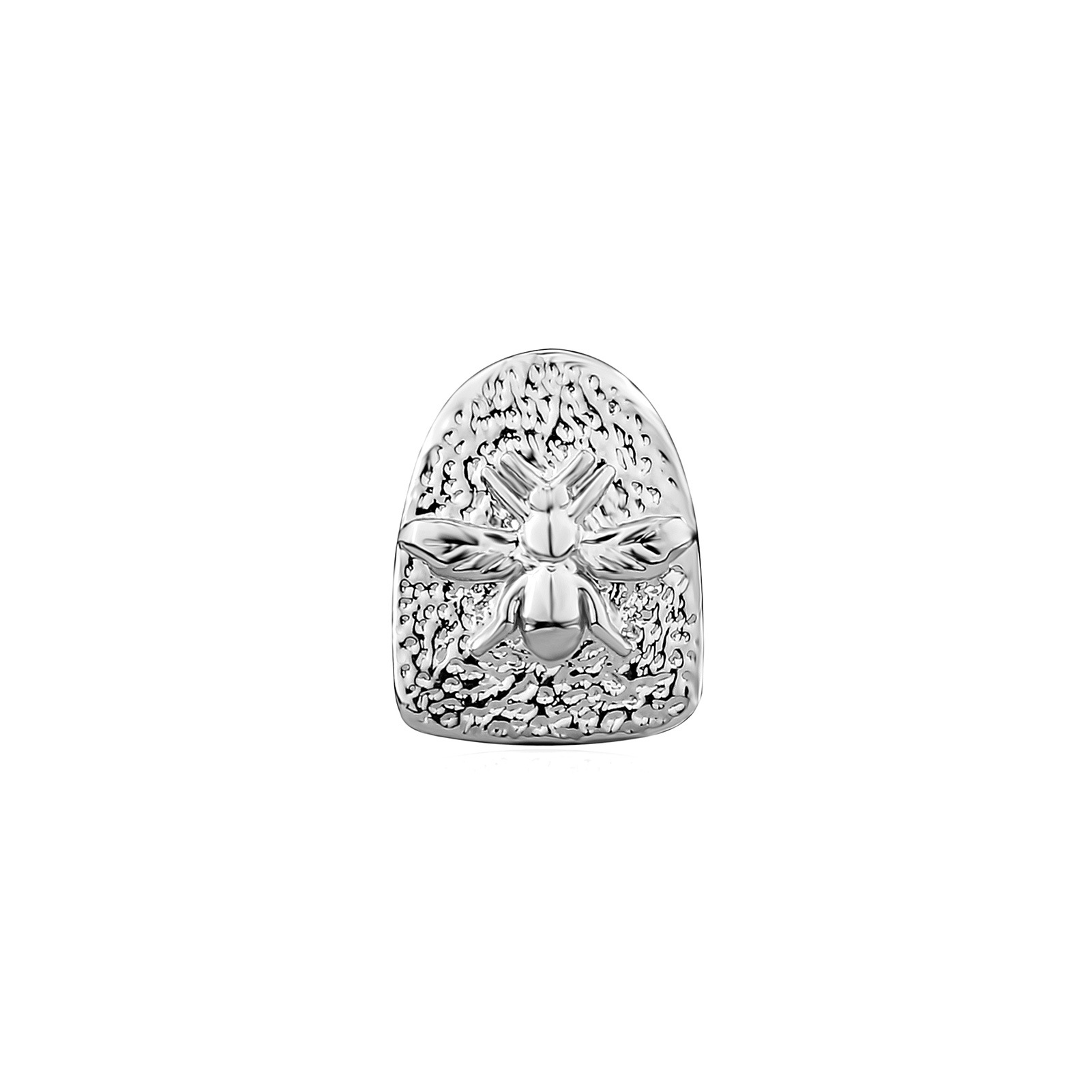 Vintage Bee Cat Charm Brooch G - Men Accessories In Silver review and price