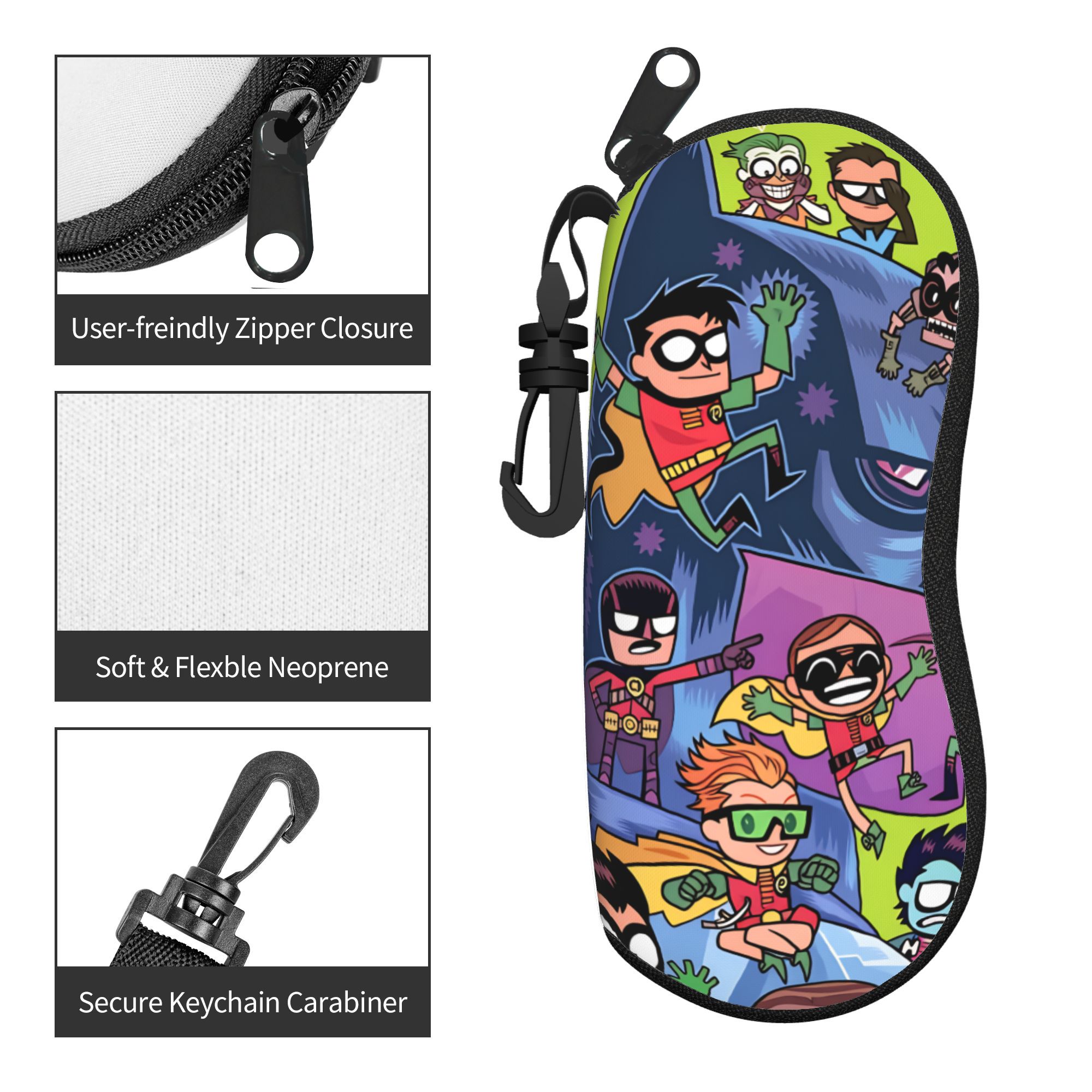 Teens Titans Go  Glasses Case  - Men'S Accessories Go Outdoors review and price