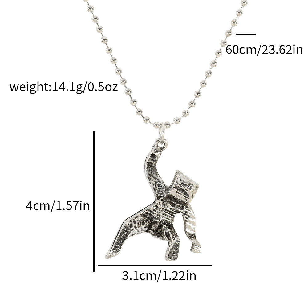 3D Xenon Rock Little Man Proje - Men Accessories Necklace review and price