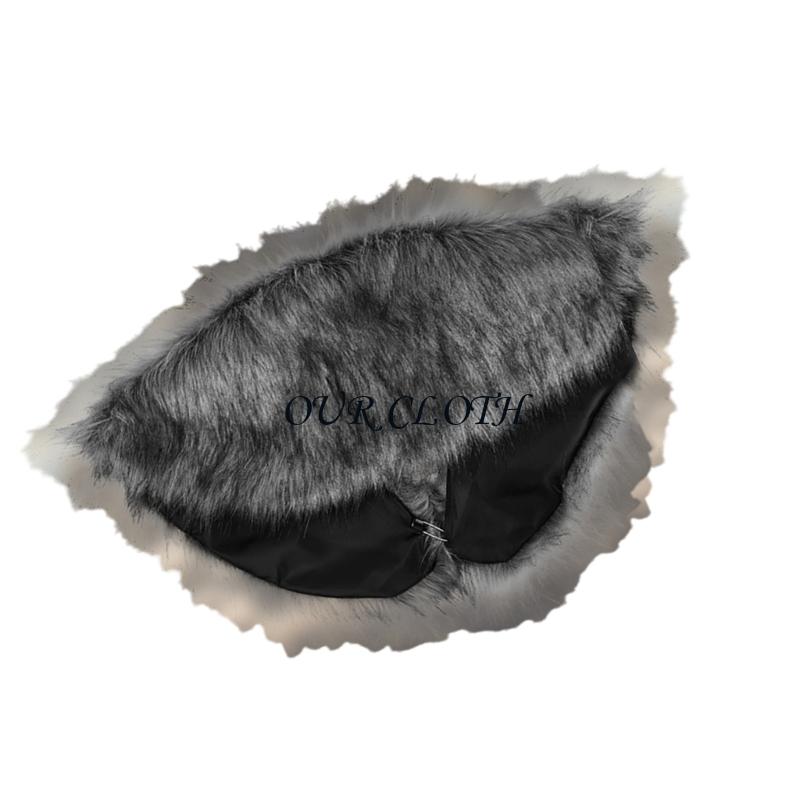 Vikinges Faux Furs Collar with - Medieval Men'S Accessories review and price