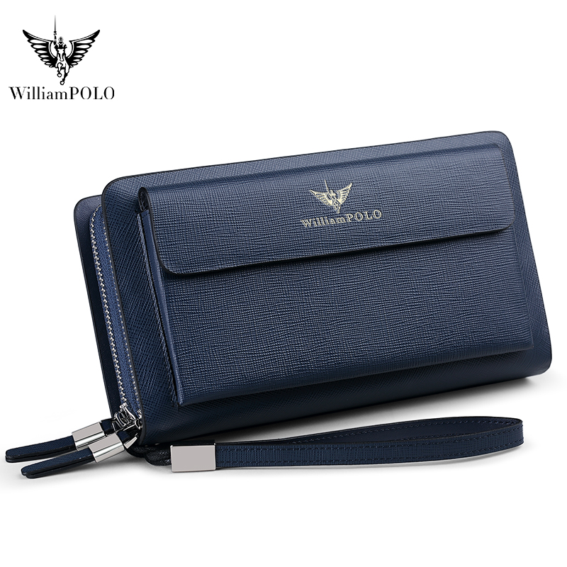 WILLIAMPOLO Luxury Men's Leath - Men'S Accessories Wallet review and price