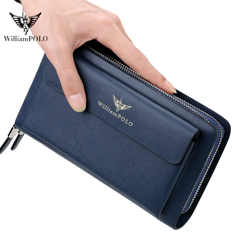 WILLIAMPOLO Luxury Men's Leath - Men'S Accessories Wallet review and price