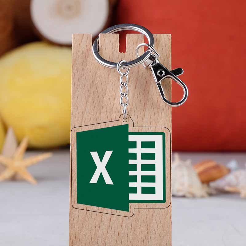 Cute Acrylic Software Icon Key - Men'S Accessories Office review and price