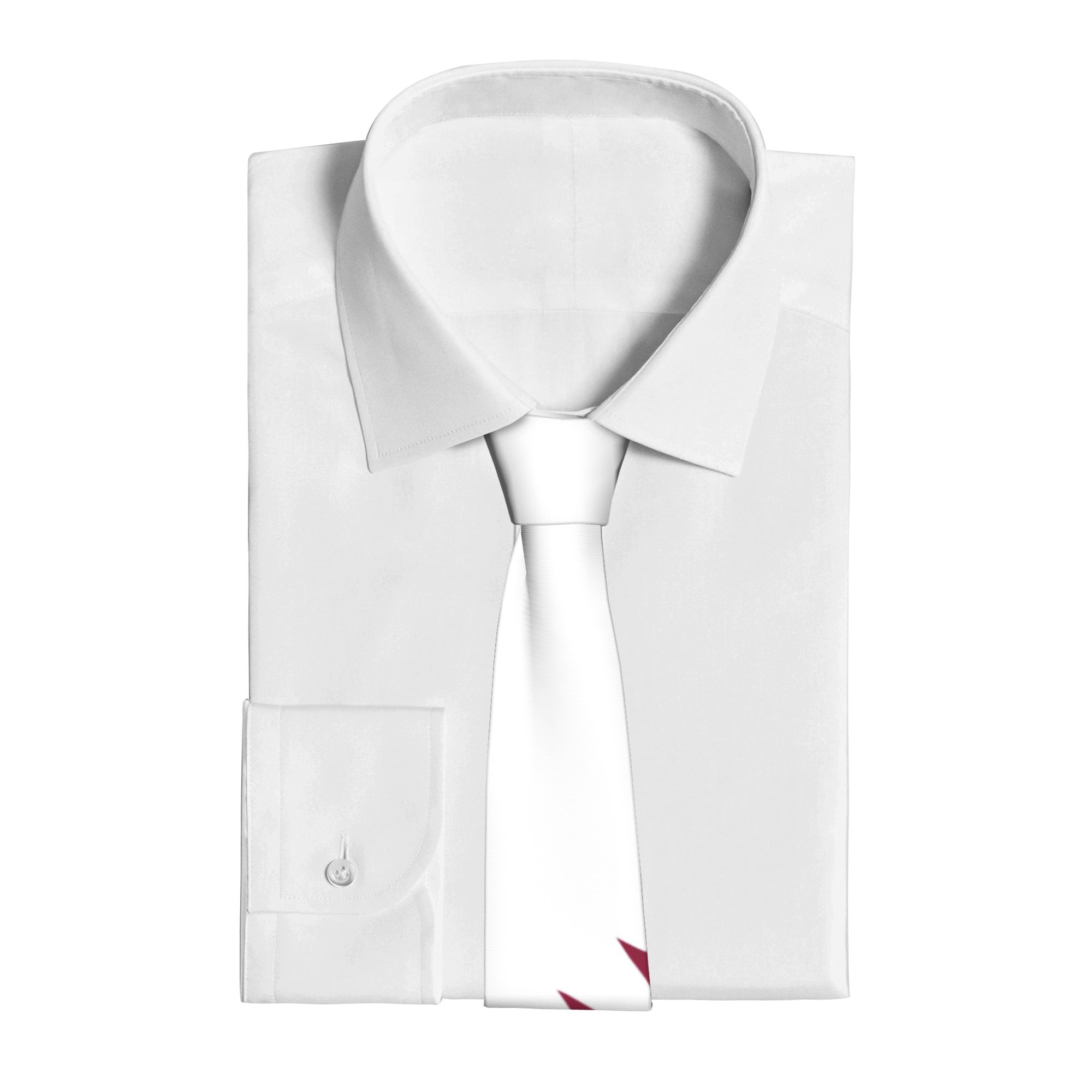 Mens Tie Qatar Flag Emblem Nec - Men Accessories Qatar review and price