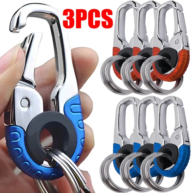 Keychain Buckle Men Stainless  - Men Accessories In Silver review and price