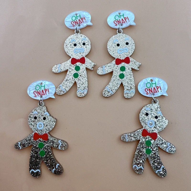 10pcs Cute Christmas Gingerbre - Men Accessories Necklace review and price