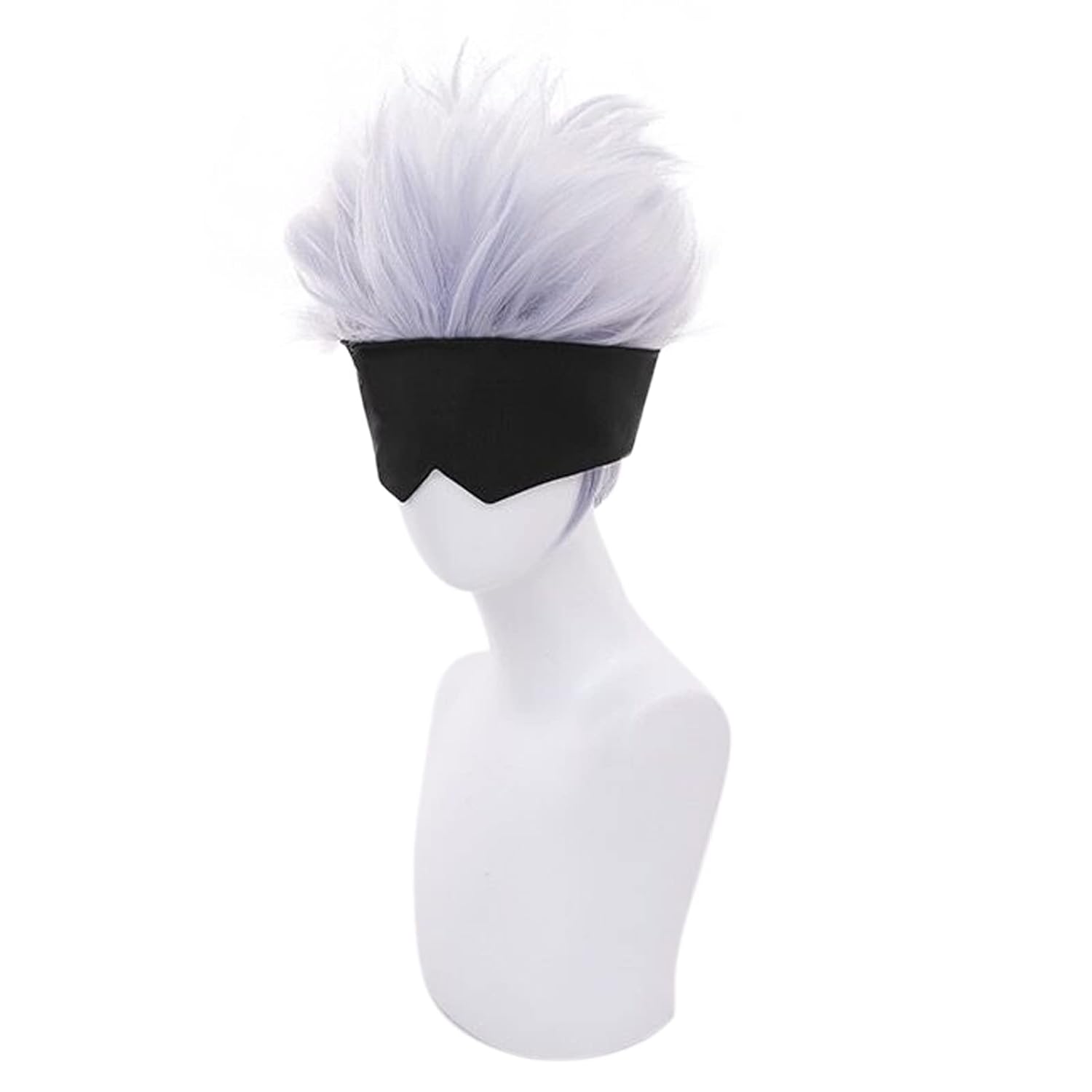 Black Blindfold + Short Wavy C - Men Accessories In Silver review and price