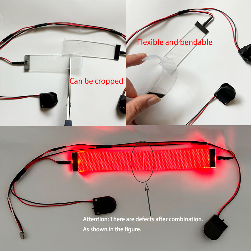 Red Flexible Bendable DIY LED  - X Men Accessories review and price