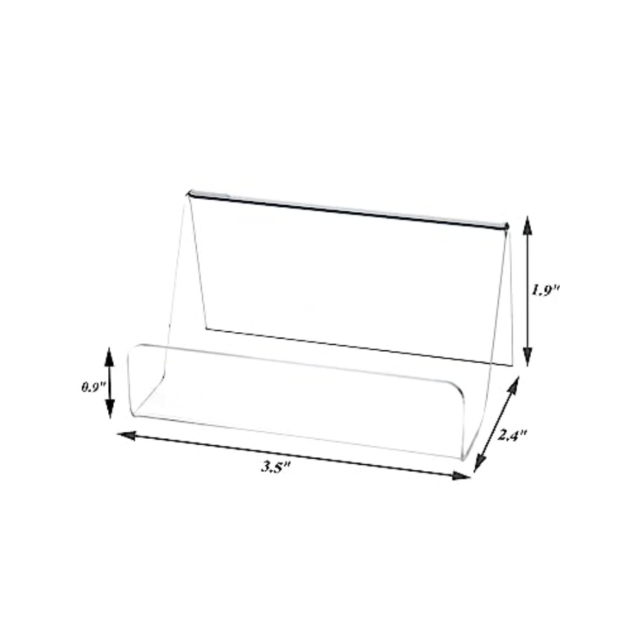 Acrylic Business Card Holder f - Men'S Accessories Office review and price