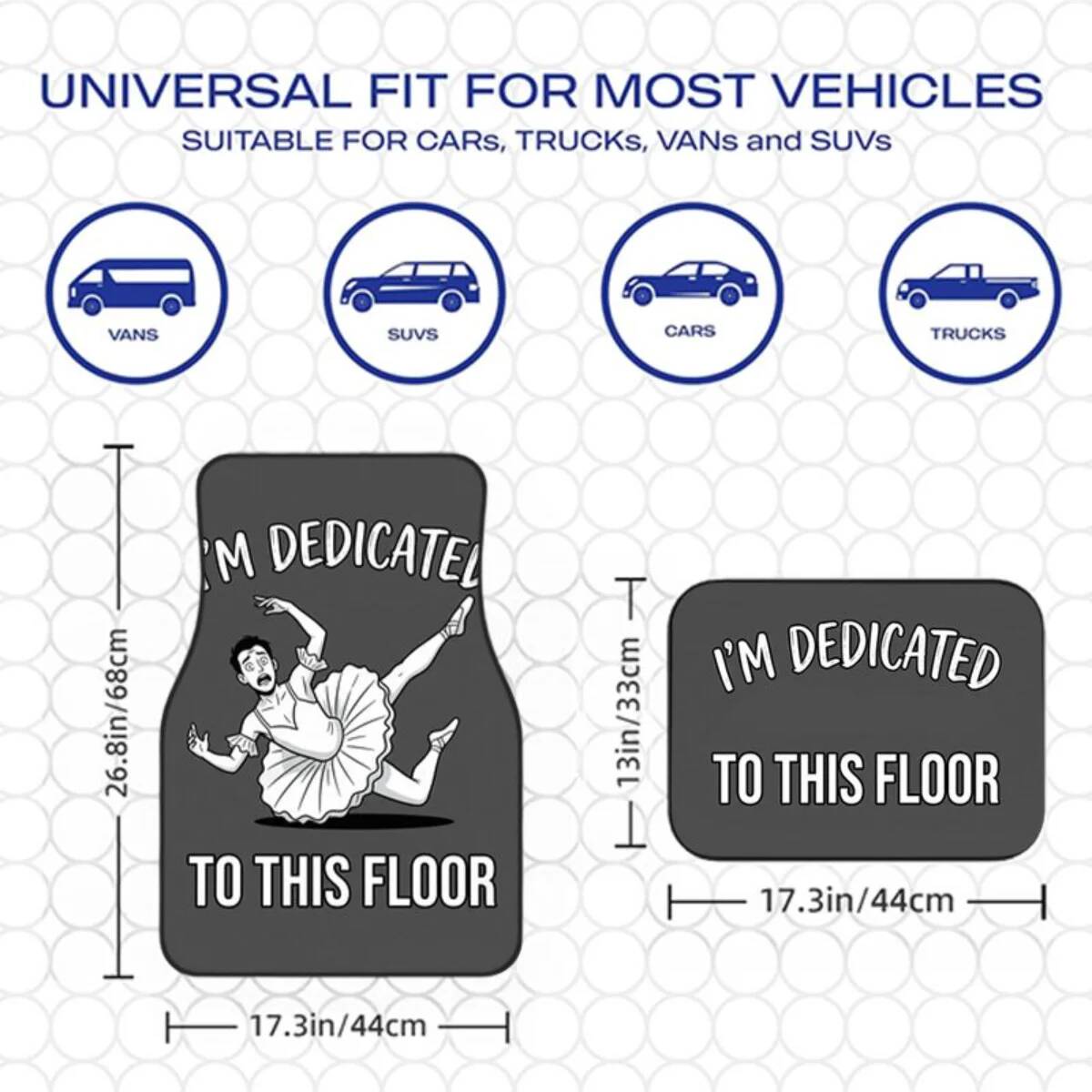 4Pcs Anti-Slip Car Floor Mats  - Men'S Accessories Vans review and price
