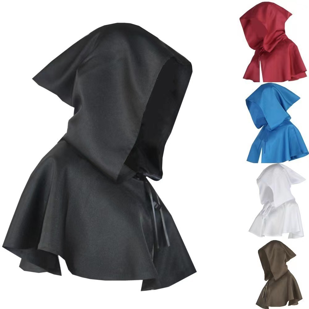 Halloween Cosplay Death Cloak  - Medieval Men'S Accessories review and price