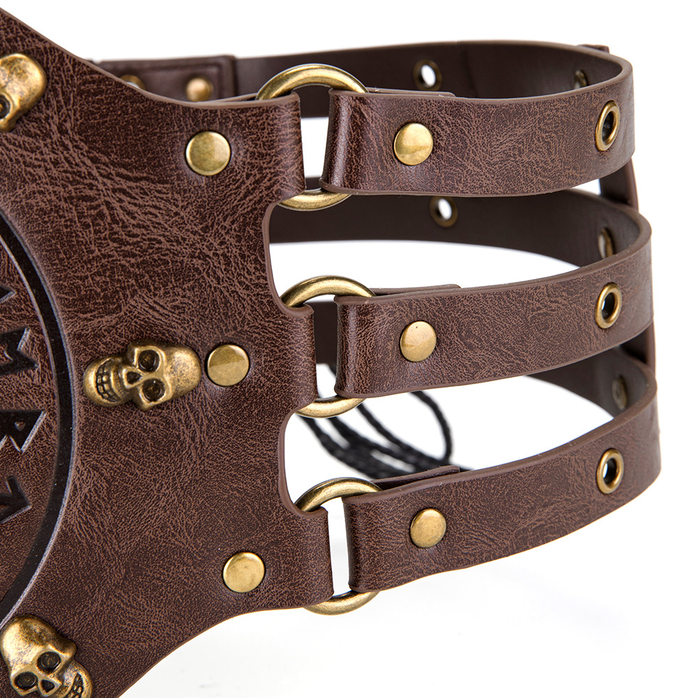 Medieval wide corset belt, Vik - Men Accessories Style review and price