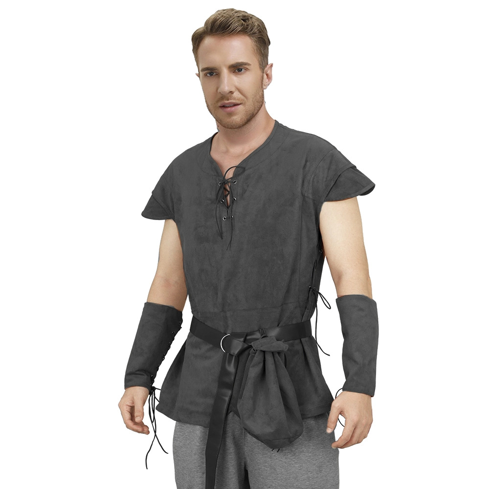 Men's Medieval Lace Up Tunic S - Medieval Men'S Accessories review and price