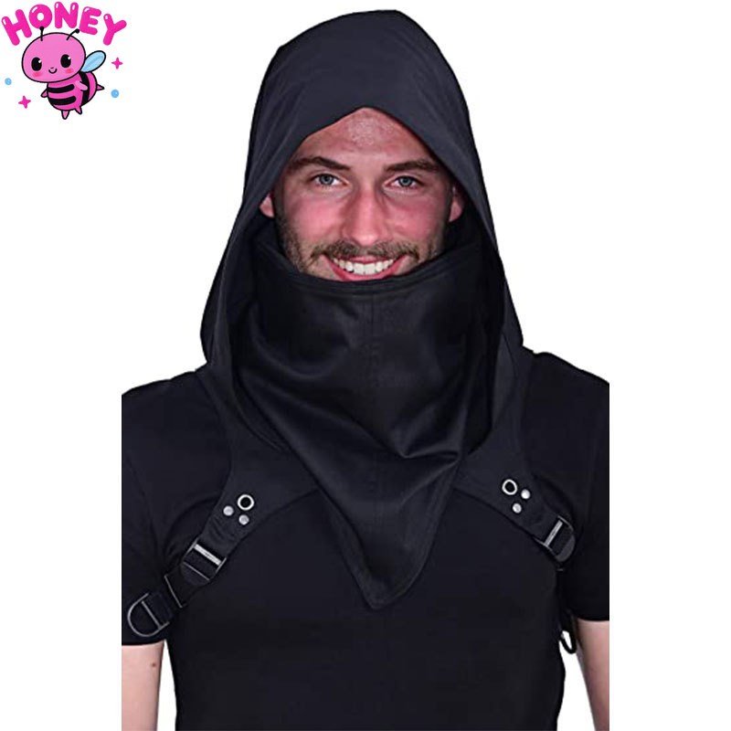 Unisex Medieval Hat with Mask  - Medieval Men'S Accessories review and price