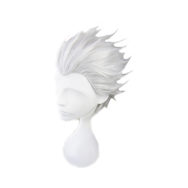 Vergil Cosplay Wig Short Silve - Men Accessories In Silver review and price